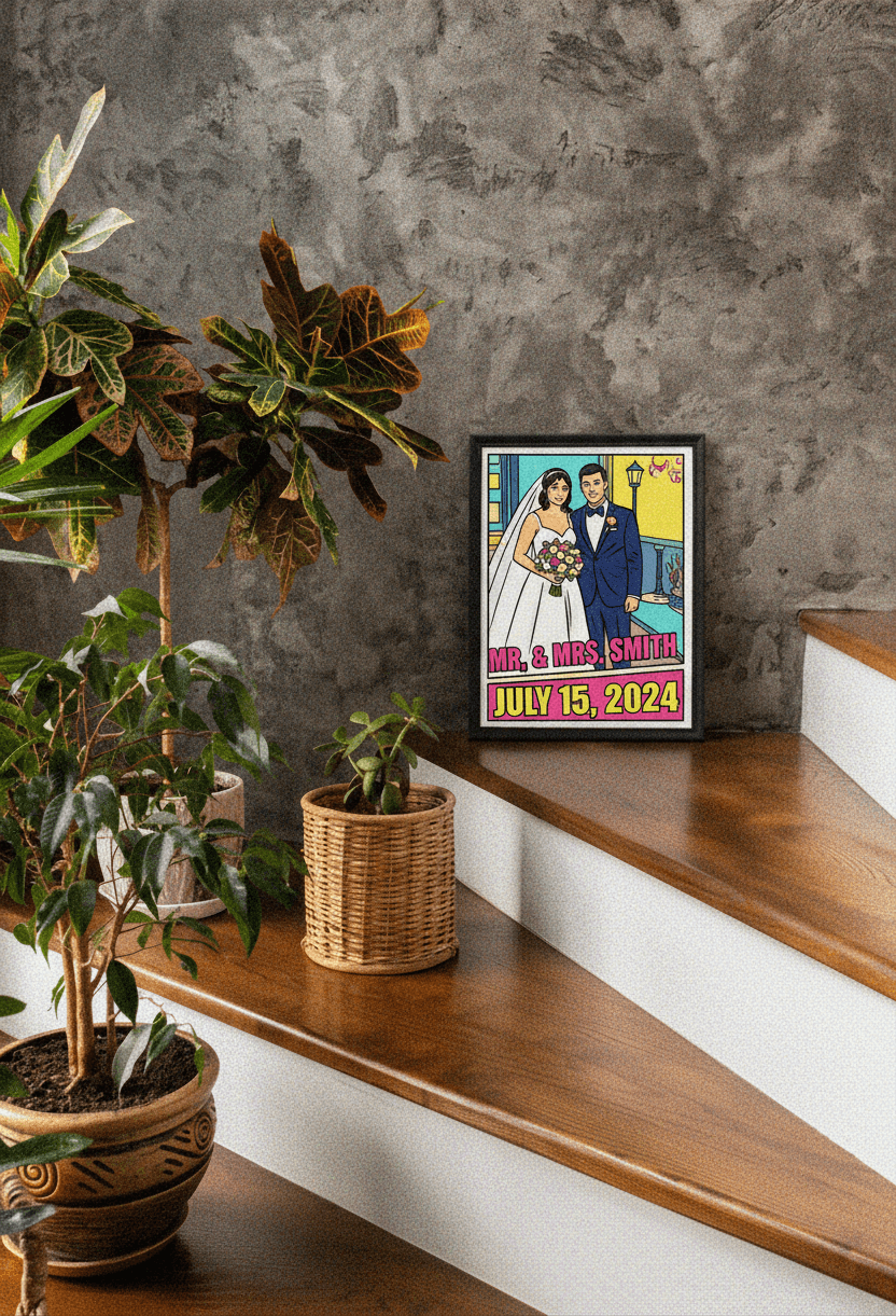 Weddings art style preview